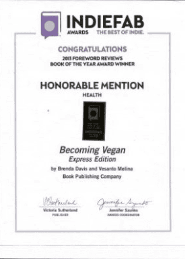 IndieFab Foreword Reviews: Book of the Year Award