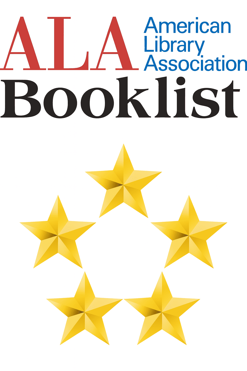 ALA Booklist five stars logo