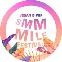 Nutrispeak at SMMMILE Vegan Pop Festival Paris, promoting plant-based living.