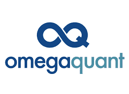 OmegaQuant logo with infinity symbol